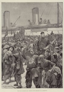 東アジアの戦争、輸送に乗り出した中国の徴兵